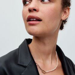 Collier femme pandora me fin perles de culture d’eau douce traitées 362302c01 - colliers-femme - edora - 1