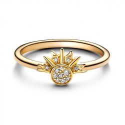 Bague femme pandora moments céleste soleil scintillant 162674c01 - bagues-femmes - edora - 0