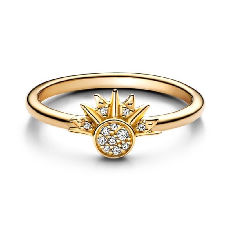 Bague femme pandora moments céleste soleil scintillant 162674c01 - bagues-femmes - edora
