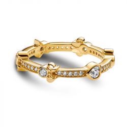 Bague femme pandora Éternité scintillante disney mickey & minnie 162957c01 - bagues-femmes - edora - 0