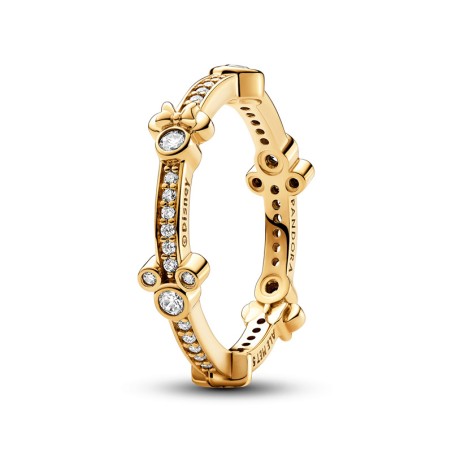 Bague femme pandora éternité scintillante disney mickey &amp; minnie 162957c01 – bagues femme
