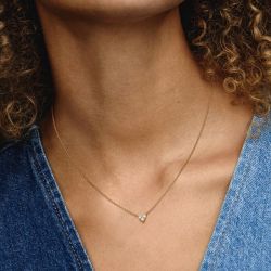 Collier femme pandora timeless cœur triple pierre 363014c01 - colliers-femme - edora - 1