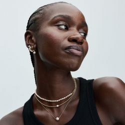 Collier femme pandora timeless perle de culture d'eau douce traitée 363167c01 - colliers-femme - edora - 3