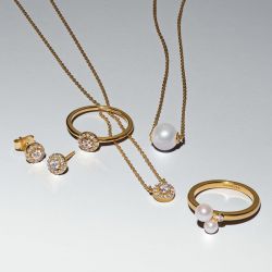 Collier femme pandora timeless à pendentif halo pavé rond 363548c01 - colliers-femme - edora - 5