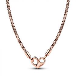 Collier femme pandora moments chaîne cloutée 382451c00 - colliers-femme - edora - 0