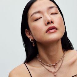 Collier femme pandora moments chaîne cloutée 382451c00 - colliers-femme - edora - 2