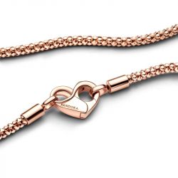 Collier femme pandora moments chaîne cloutée 382451c00 - colliers-femme - edora - 3