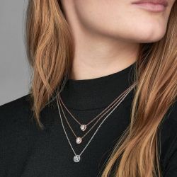 Collier femme pandora timeless cœur scintillant 388425c01 - fete-des-meres - edora - 1