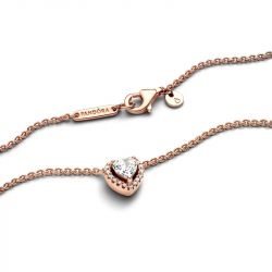 Collier femme pandora timeless cœur scintillant 388425c01 - fete-des-meres - edora - 3