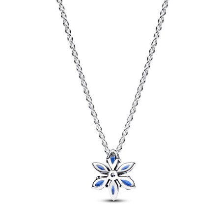 Collier femme pandora timeless à pendentif herbier bleu scintillant 392387c02 – colliers femme