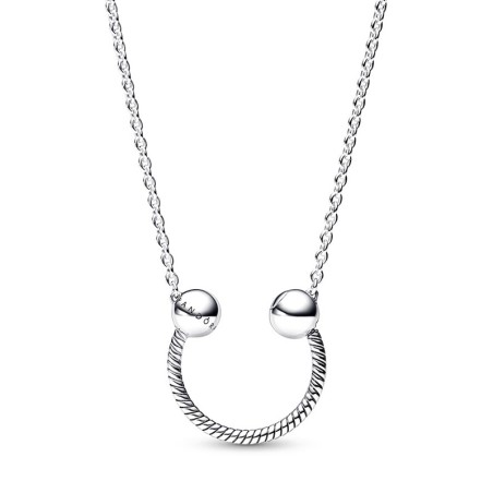 Collier femme pandora moments avec pendentif fer à cheval 392747c00 – colliers femme