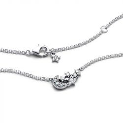 Collier femme pandora moments lune & Étoile scintillantes 392991c01 - colliers-femme - edora - 4