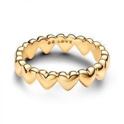 Bague femme pandora moments farandole de cœurs 163427c00 - fete-des-meres - edora - 0