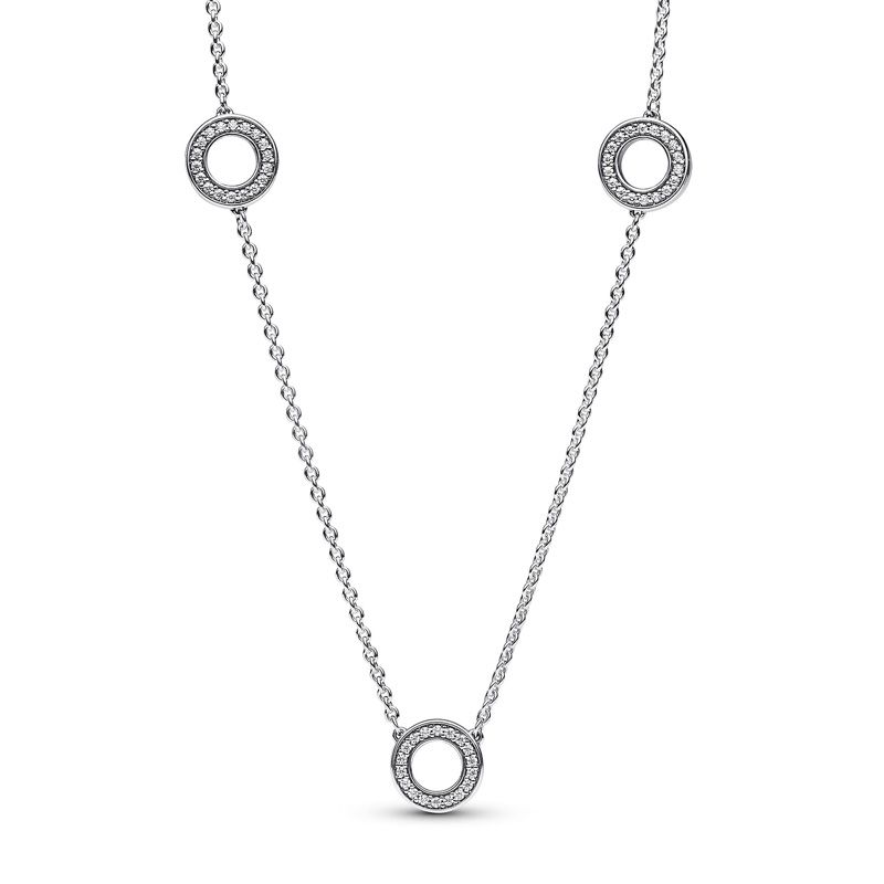 Collier femme pandora signature cercle 393162c01 - colliers-femme - edora