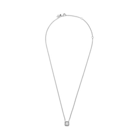 Collier femme pandora timeless halo scintillant carré 396241cz – colliers femme