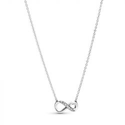 Collier femme pandora moments infini scintillant 398821c01 - colliers-femme - edora - 0