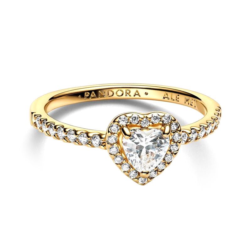 Bague femme pandora timeless cœur surélevé 168421c01 - bagues-femmes - edora