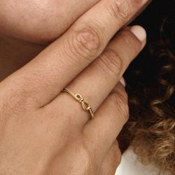 Bague femme pandora moments nœud infini 168898c00 - bagues-femmes - edora - 1