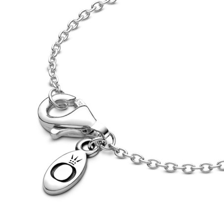 Collier femme pandora moments maille forçat 590515 – colliers femme