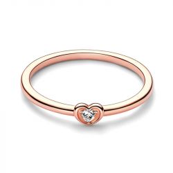 Bague femme pandora moments cœur rayonnant 182495c01 - bagues-femmes - edora - 0