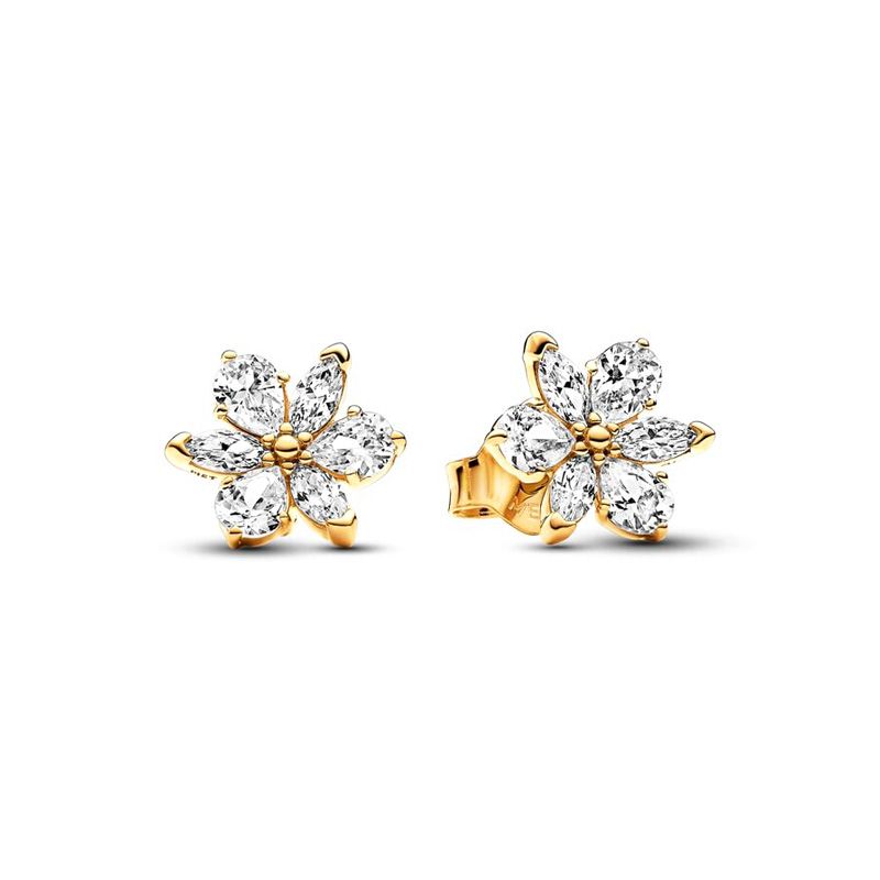 Boucles d’oreilles femme pandora timeless herbier scintillant 262633c01 - boucles-d-oreilles-femme - edora