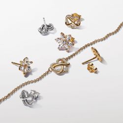 Boucles d'oreilles femme pandora moments cœur infini scintillants 262667c01 - boucles-d-oreilles-femme - edora - 3