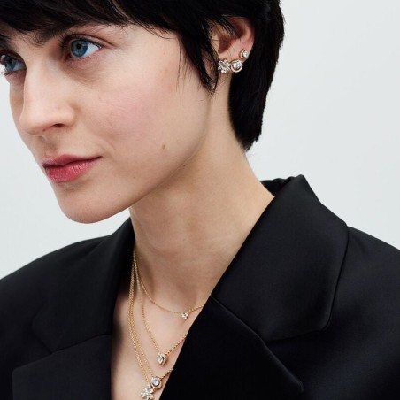 Boucles d'oreilles femme pandora puces timeless cœurs scintillants en relief 268427c01 – boucles d'oreilles femme