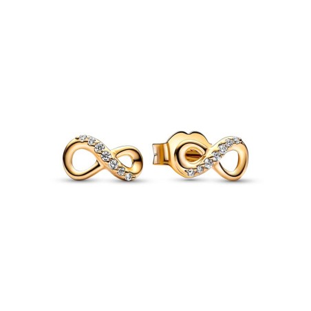 Boucles d'oreilles femme puces pandora moments infini scintillants 268820c01 – boucles d'oreilles femme