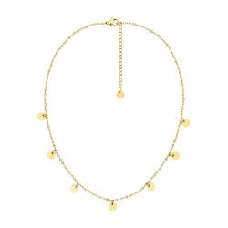 Collier femme edora breloques acier doré edo432391 - import - edora - 1