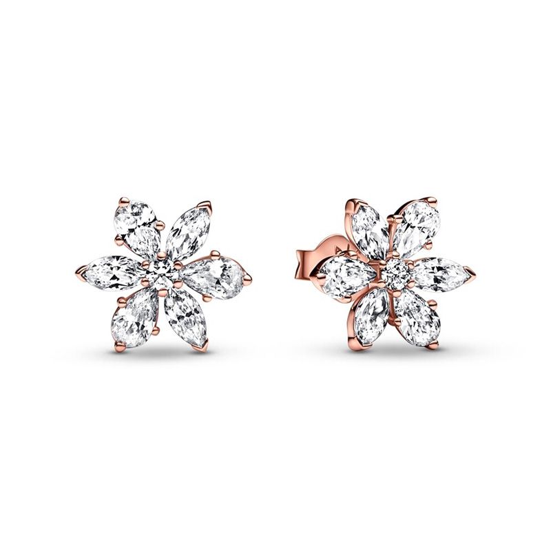 Boucles d'oreilles femme puces pandora timeless herbier scintillant 282407c01 - boucles-d-oreilles-femme - edora