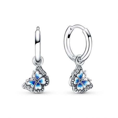 Creoles femme: créoles argent, or 18 carats & créoles or blanc - boucles-d-oreilles-femme - edora - 1