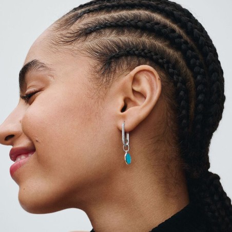 Boucle d’oreille femme pandora me unique link pavé étendu 292796c01 – boucles d'oreilles femme