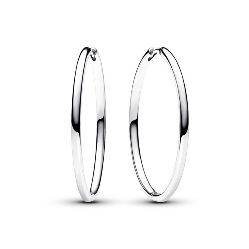 Boucles d'Oreilles Créoles Femme Pandora Moments à Charms 40 mm Pandora Moments 293336C00