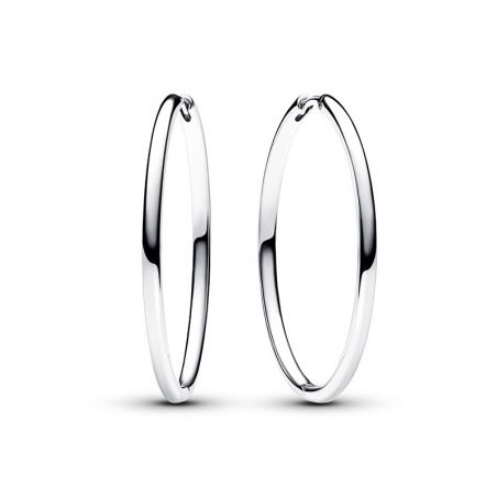 Creoles femme: créoles argent, or 18 carats & créoles or blanc - boucles-d-oreilles-femme - edora - 1