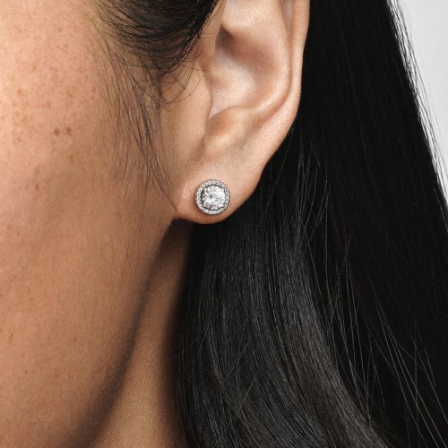 Boucles d’oreilles Femme Pandora Timeless rond scintillant 296272CZ