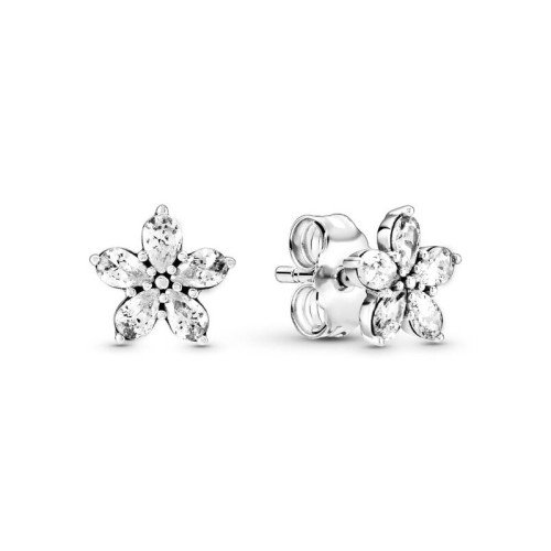 Boucles d'Oreilles Femme Pandora Timeless Flocon de Neige Scintillant 299239C01
