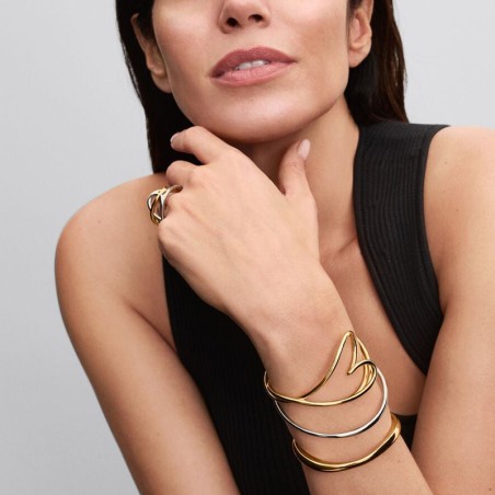 Bracelet femme pandora essence jonc cœur organique 563808c00 – bracelet argent femme