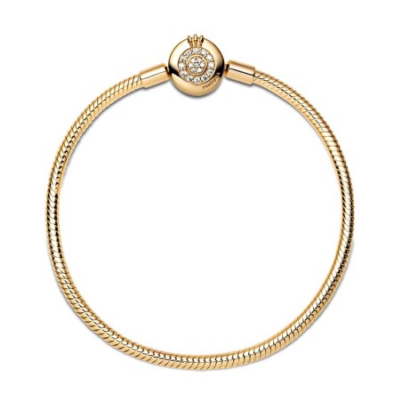 Bracelet femme pandora moments maille serpent o couronné scintillant 569046c01 – bracelets fantaisie