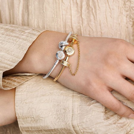 Bracelet femme pandora moments maille serpent o couronné scintillant 569046c01 – bracelets fantaisie