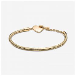 Bracelet femme pandora moments maille serpent barre en t 569285c00 - imports - edora - 2