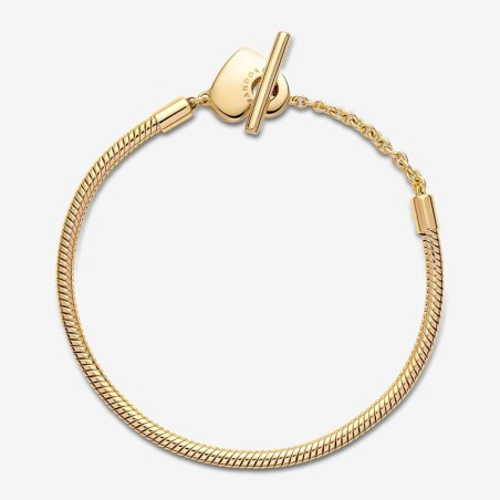 Bracelet femme pandora moments maille serpent barre en t 569285c00 – bracelet argent femme