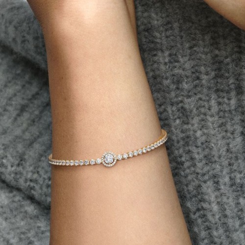 Bracelet Femme Pandora Timeless Rivière Halo Scintillant 569416C01