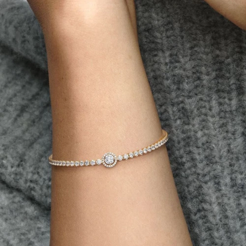 Bracelet Femme Pandora Timeless Rivière Halo Scintillant 569416C01