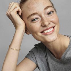 Bracelet femme pandora signature jonc i-d 569493c00 - bracelet-argent-femme - edora - 1