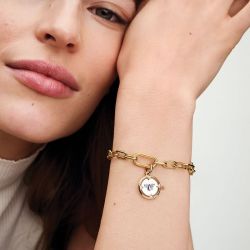 Bracelet femme pandora me chaîne à petits maillons 569662c00 - bracelet-argent-femme - edora - 1