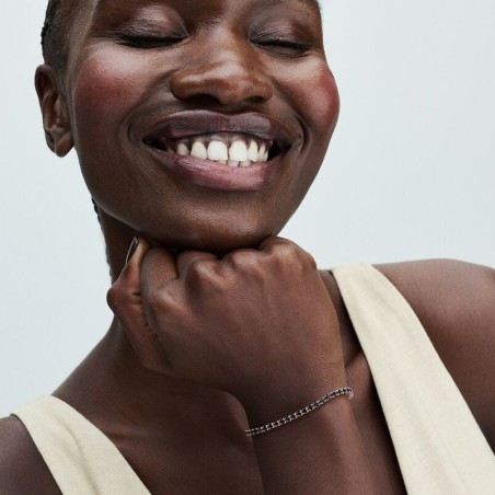 Bracelet femme pandora timeless rivière scintillant noir 581469c02 – tous nos bracelets femme