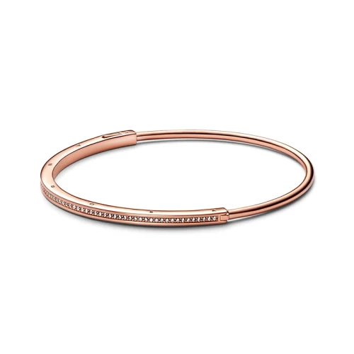 Bracelet Femme Pandora Signature Jonc Pavé I-D 582313C01