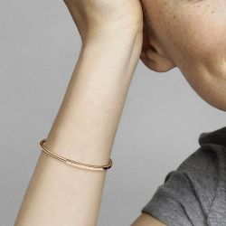 Bracelet femme pandora signature jonc i-d 589493c00 - bracelet-argent-femme - edora - 1