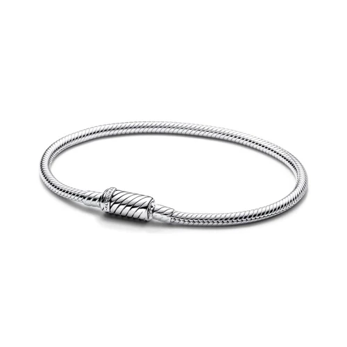 Bracelet Femme Pandora Moments Maille Serpent Fermoir Magnétique 590122C00