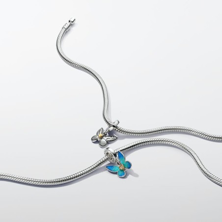 Bracelet femme pandora moments maille serpent fermoir magnétique 590122c00 – bracelet argent femme